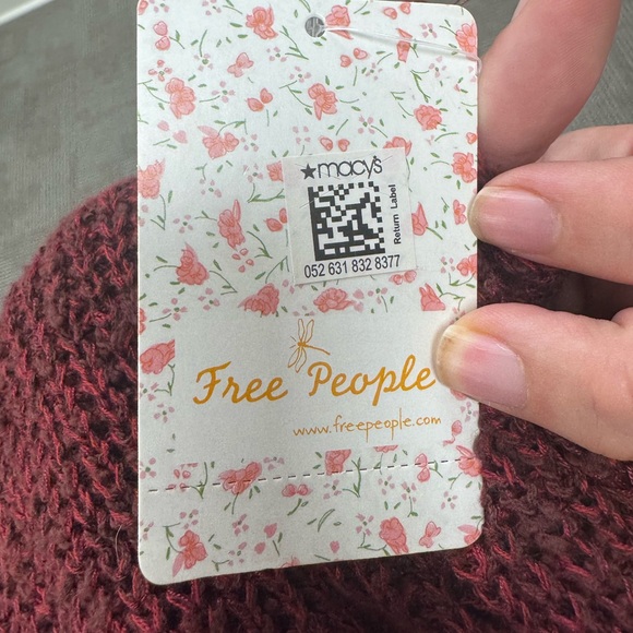 NWT Free People Bittersweet Combo Knit Mini Dress, size M - Picture 4 of 11